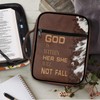 Mumeson Cow Print Bible Cover - Multifunctional Bible Case for