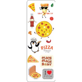 Pizza Party Sticker Set (Over 90 Stickers)