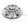 Schramm® Set of 12 Stainless Steel Egg Cups Egg Holder