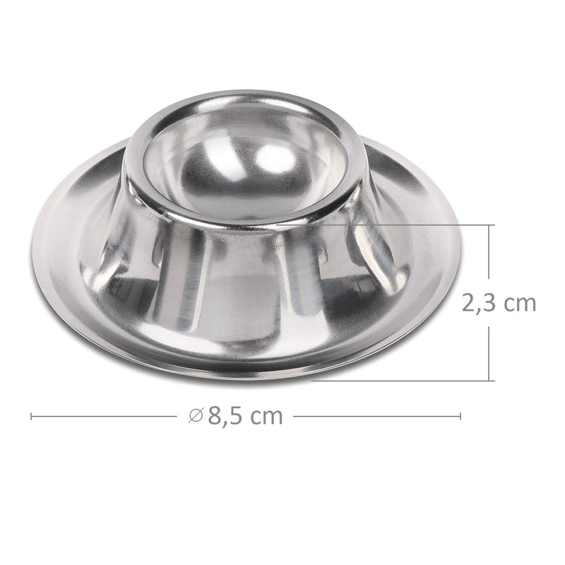 Schramm® Set of 12 Stainless Steel Egg Cups Egg Holder