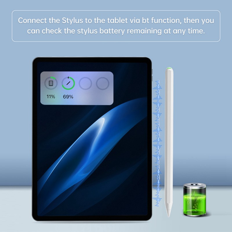 Active Capacitive Pen Stylus Pen with Magnetic Charging Palm Rejection