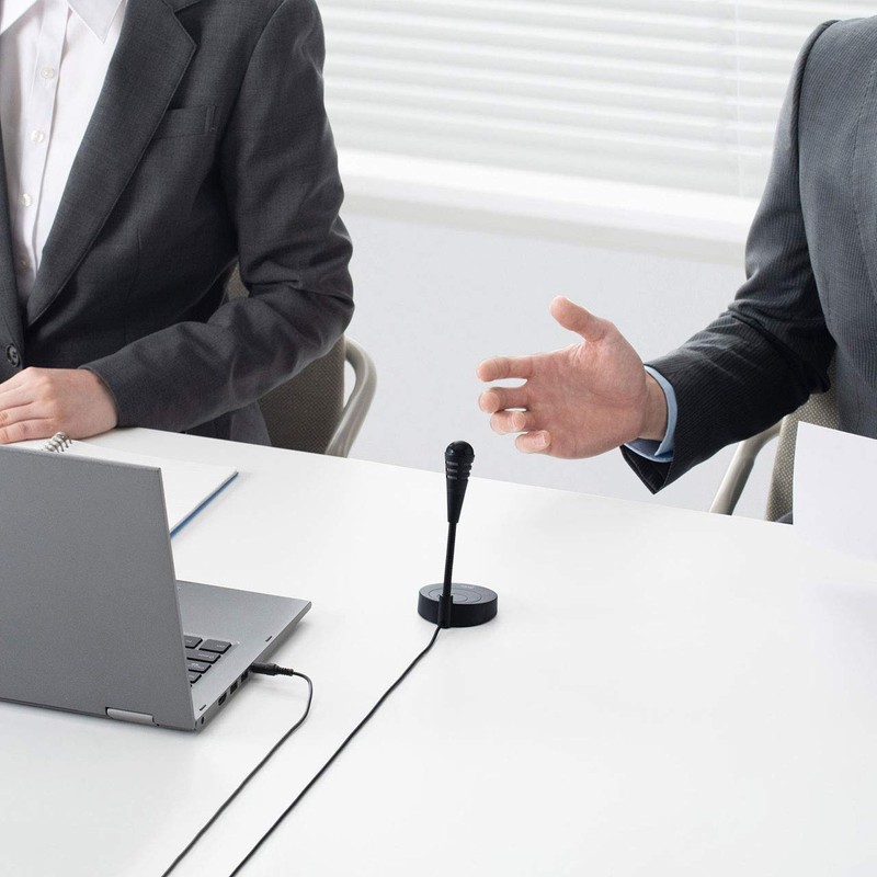 Sanwa Supply MM-MC32 PC Stand Microphone AUX