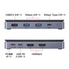 Sanwa Supply USB-C VDK17 Docking Station (HDMI x 2 Screen