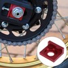 F FIERCE CYCLE 2pcs 15mm Hole Dia Motorcycle Chain Adjuster