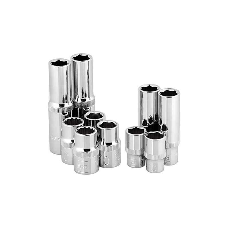 BRAZEN 10mm Socket Ten Pack (Multi-Type)
