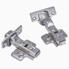 Luokim Cabinet Door Soft Closing Half Overlay Concealed Hinge with