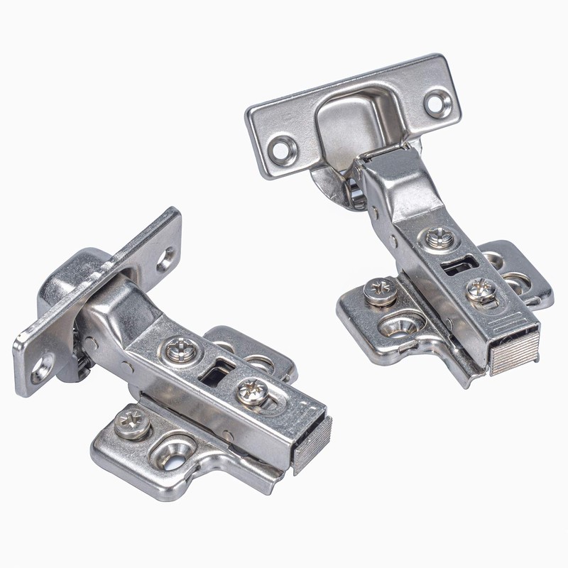 Luokim Cabinet Door Soft Closing Half Overlay Concealed Hinge with