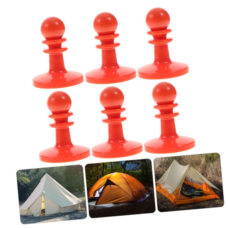 Kisangel Camping Rod Cover Case Set of 8 Mini Plastic