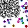 BigOtters 50 Pcs Jingle Bells for Crafting, 1 Inch Craft