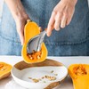 OUNONA Stainless Steel Pumpkin Corer Tool Manual Fruit Core Remover