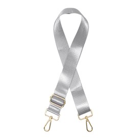 Mitas Bag Strap, Silver, Metal Fittings, Gold, Shoulder Strap, Single Item, Bag, Shoulder Strap, Interchangeable Strap, 32.7 - 58.9 inches (83 - 148 cm)