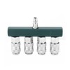 4 Way Air Hose Splitter, T 5 Port Quick Connect