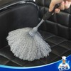 MR.SIGA Microfiber High Density Mini Duster, Duster Mop, Comfortable Non-slip