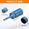 sourcing map Nut Driver 19mm Hex Drive Socket CR-V Steel
