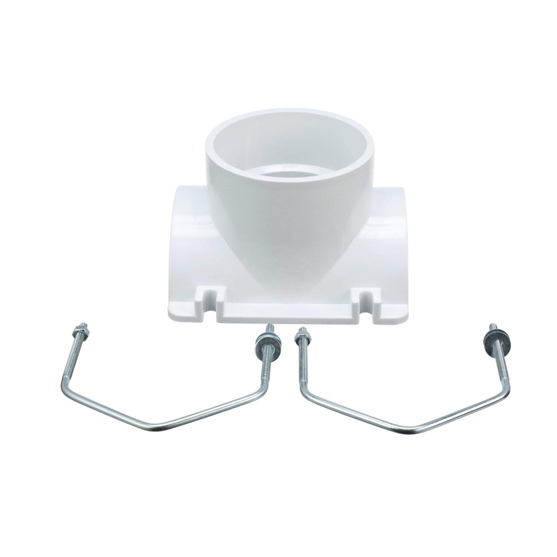 Oatey 4 in. x 4 in. PVC Saddle Tee Kit