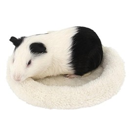BWOGUE Hamster Bed,Round Velvet Warm Sleep Mat Pad for Hamster/Hedgehog/Squirrel/Mice/Rats and Other Small Animals