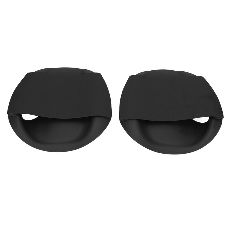 Swim Training Paddle Black PP Silicone Ergonomic Shape Swim Training