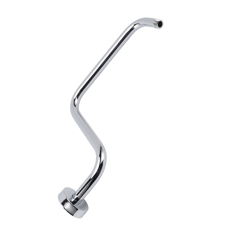 Shower Arm Stainless Steel Shower Arm with Flange S Shape