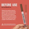Microblading Eyebrow Pencil Waterproof with 4 Fork Tips & Square