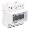 Energy Meter 1 Phase 2 Wire 4P Digital LCD Kwh
