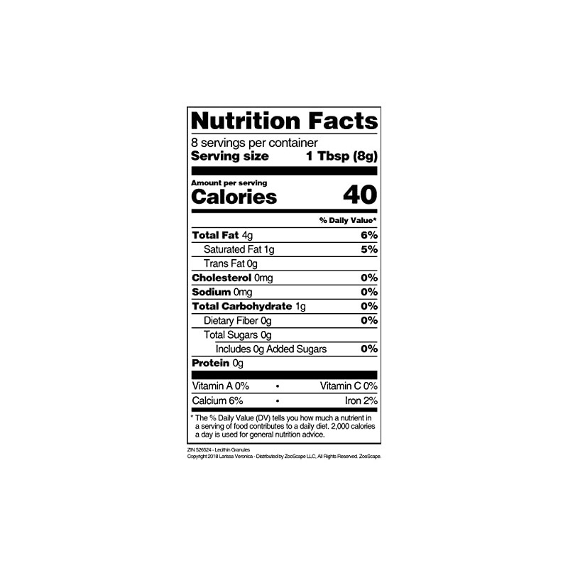 Lecithin Granules (4 oz, ZIN: 526524) - 2 Pack