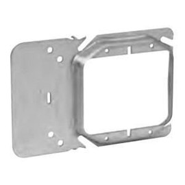 Thepitt TP36000 Uni-Mount&trade 2-Device Raised 2-Gang Square Box Cover Steel 8 Cubic-Inch 5/8 Inch Depth