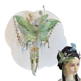 Floral Hair Clips | Moving Hair Clips,Elegant Silk Bowknot Shiny Rose Headwear for Youth Girl Festival Cosplay Casual Everyday Beach Vacation