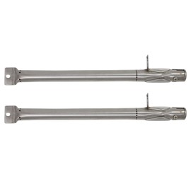 UpStart Components 2-Pack BBQ Gas Grill Tube Burner Replacement Parts for SAMS BQ06043-1 - Compatible Barbeque Stainless Steel Pipe Burners