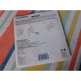 Lutron Gloss Finish Wall Plate Almond Color NEW