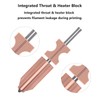 5 PCS Quick-Swap Nozzles Kit for AD5X, 2 PCS 0.4mm,