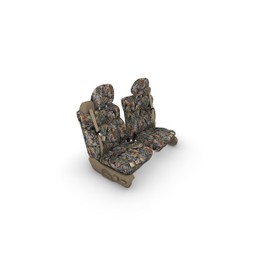 Durafit Seat Covers Compatible with 2003-2007 Chevy Silverado, Avalanche and GMC Sierra Front Captain Chairs with Dual Electric Seats with Integrated Seat Belts. Made in MC2 Camo