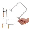 3Pcs Set Portable U Shape Hacksaw Saw Bow Frame DIY