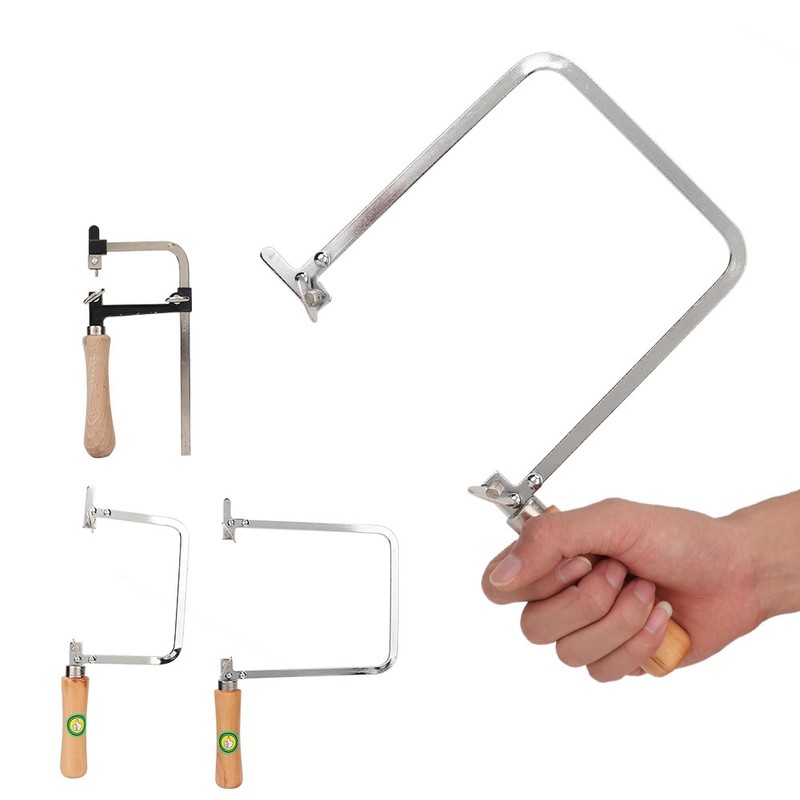 3Pcs Set Portable U Shape Hacksaw Saw Bow Frame DIY