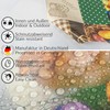 ANRO Ostara Oilcloth Tablecloth, Washable, Oilcloth, Garden Tablecloth, Outdoor, Indoor,