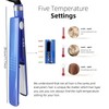 Multifunctional Hair Straightening and Styling Kit, Blue