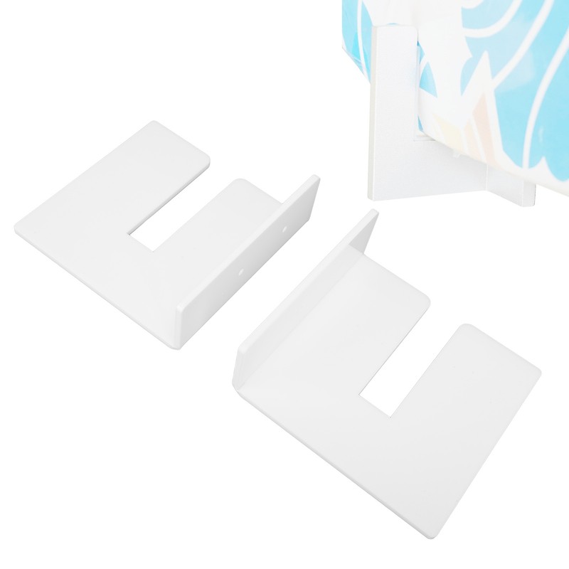 2 Sets Ski Wall Rack Multipurpose Simple Style Strong Support