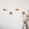 PLT Sea Animals Wall Hook Made of Untreated Walnut Wood
