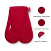 QFUNACCESS 7.5 x 32 Inches Heat Resistance Double Oven Mitt