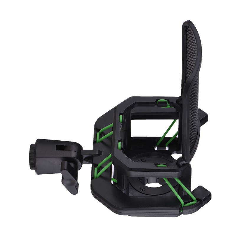 Plastic Microphone Shock Mount Anti-vibration Mic Holder Stand with Metal