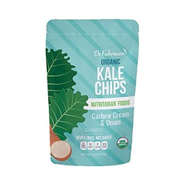 Organic Kale Chips - Cashew Cream & Onion (3 Pack)