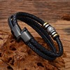 Ziella To My Son Leather Bracelet Christmas Gifts Boy Birthday