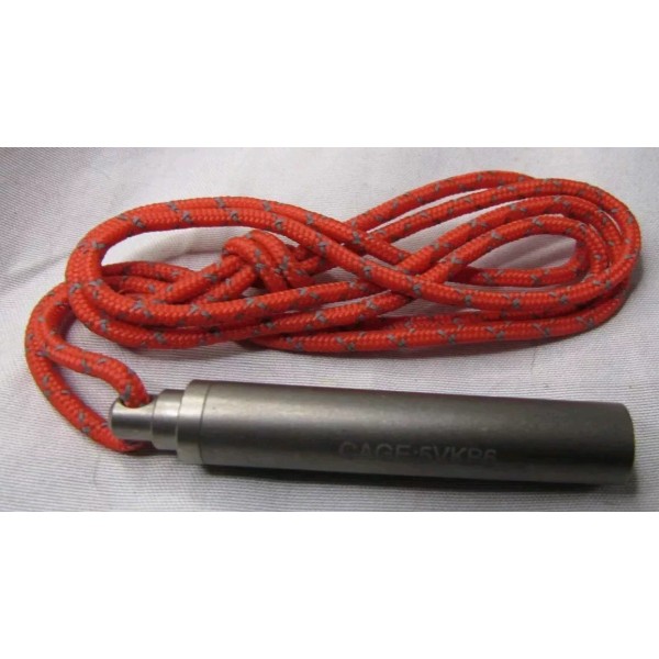 Maratac Titanium Safety Whistle On Paracord Lanyard