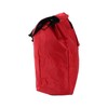 Red Folding Shopping Bag Waterproof Trolley Cart Handle Bag Reusable