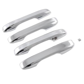Kinotaka Honda Exclusive Front & Rear Door Handle for New Accord Plated Plated Garnish 5p Set Exterior Dress Up For New honda Accord Custom Accessory (Door Handle Plated)
