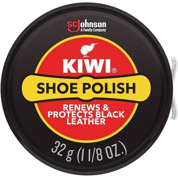 Kiwi Shoe Polish Paste Black by Kiwi