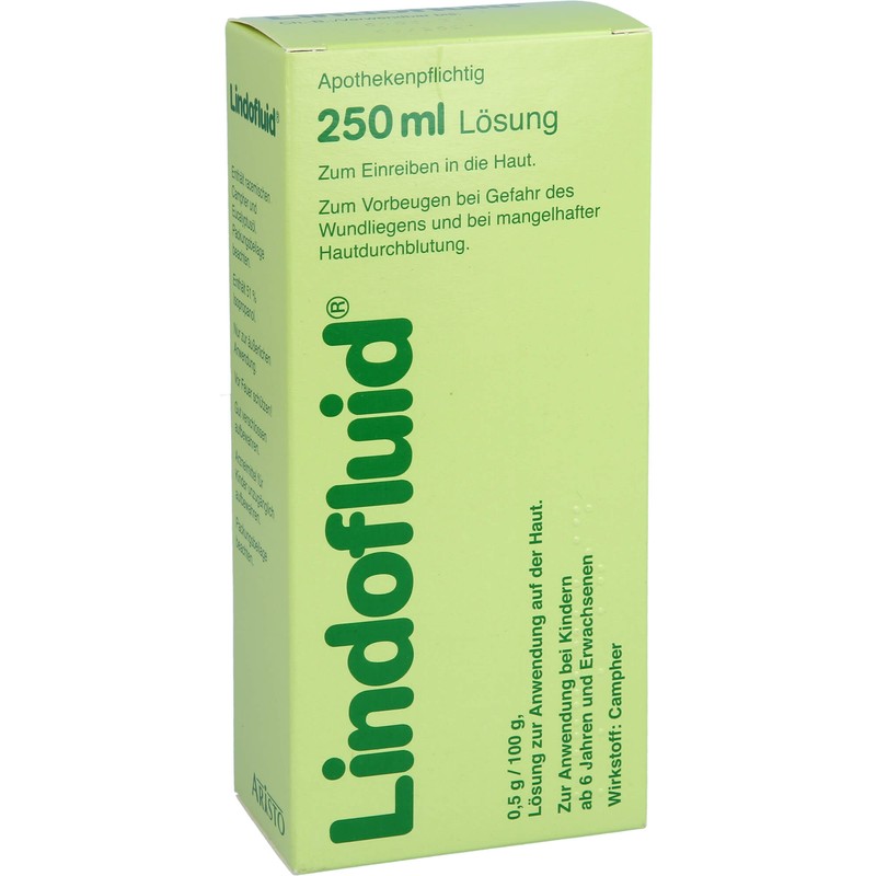 Lindofluid® Lösung bei Gefahr des Wundliegens sowie mangelhafter Hautdurchblutung, 250