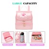SEHXIM Ballet Dance Backpack with Separate Shoe Compartment,Cute Ballet Dance