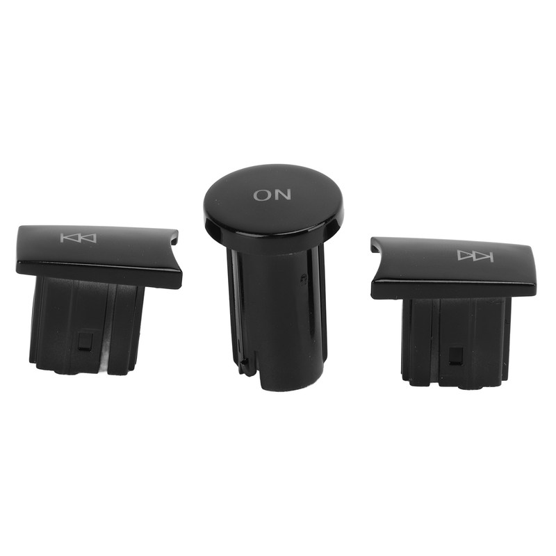 3pcs Multimedia Knob Control Button Car Accessories Replacement for Benz