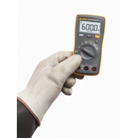 Fluke 107 AC/DC Current Handheld Digital Multimeter by Fluke, Gray