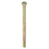 7/16"-14 x 7" Grade 8 Zinc Yellow UNC (Coarse) Hex Head Cap Screws, 5 pk.